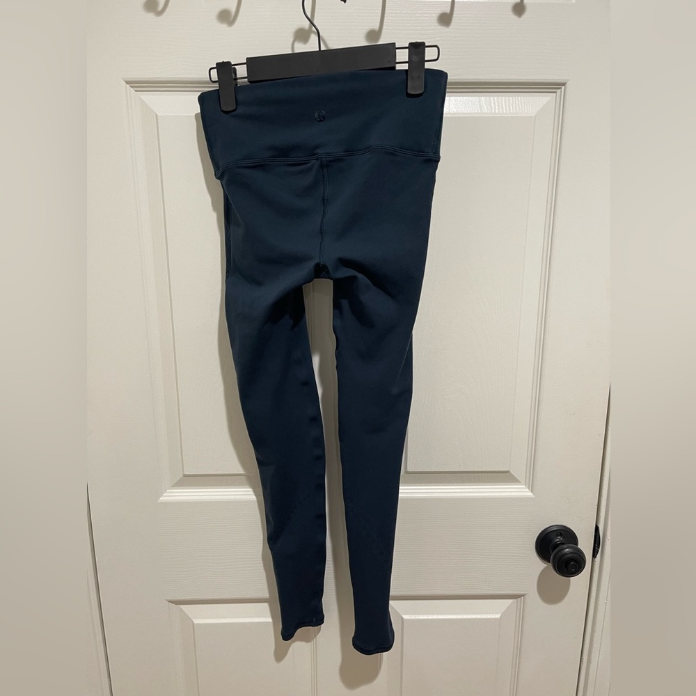 Lululemon 7/8 Legging Dark Teal Size 4 - Picture 3 of 6